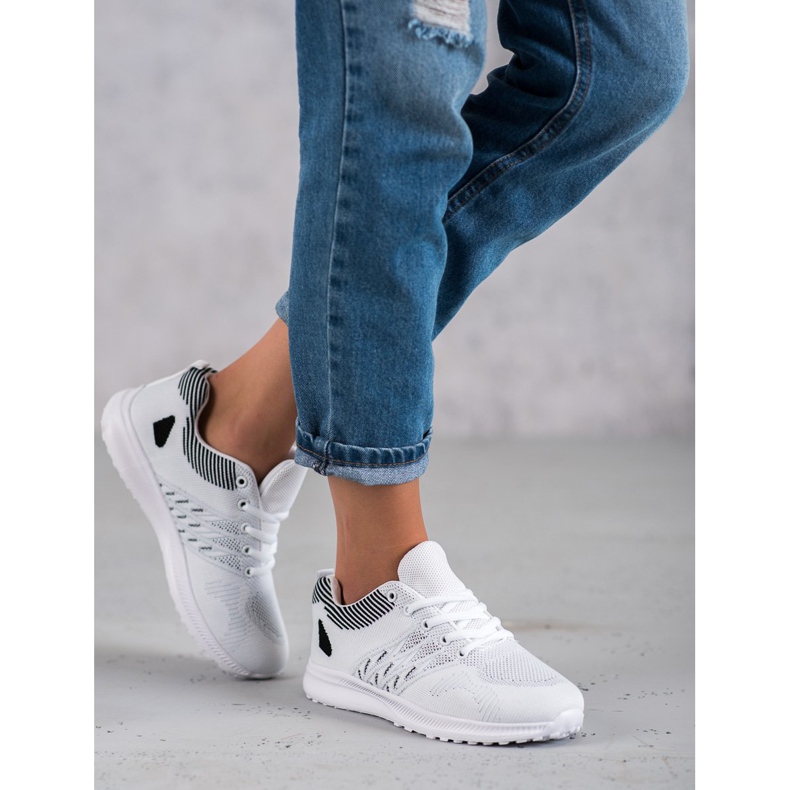 SHELOVET Lätta sportskor vit 1