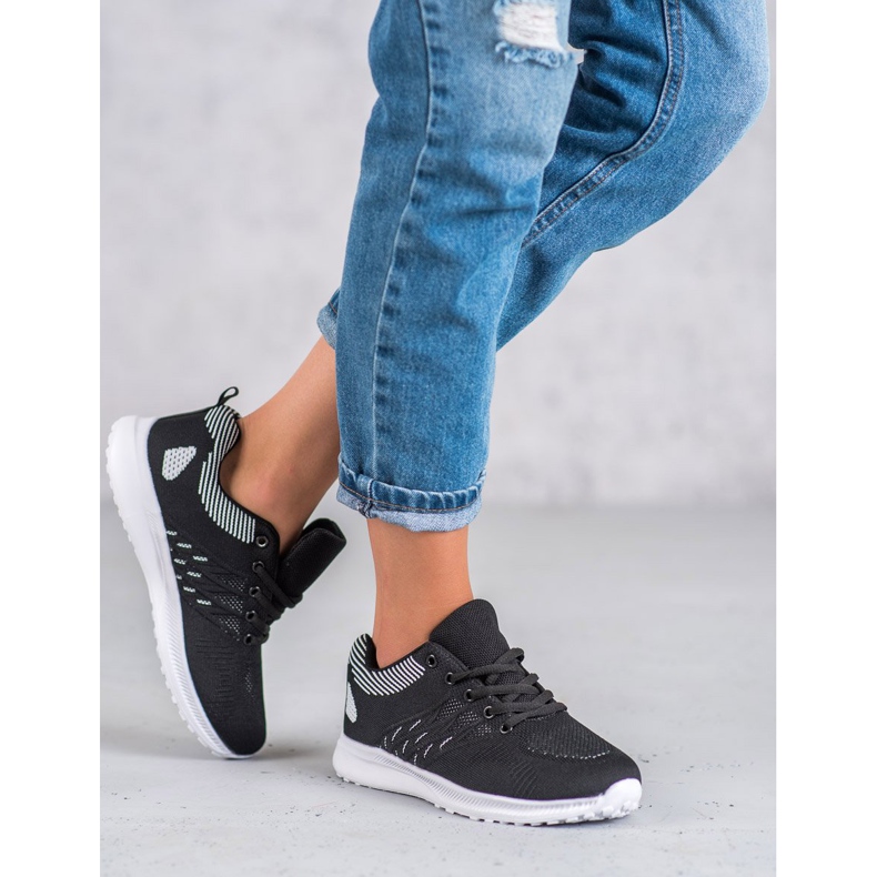 SHELOVET Lätta sportskor svart 2