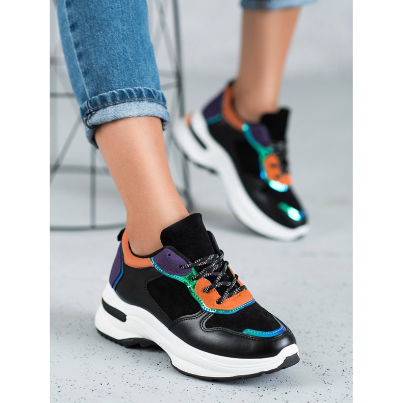 SHELOVET Fritidsskor svart 1