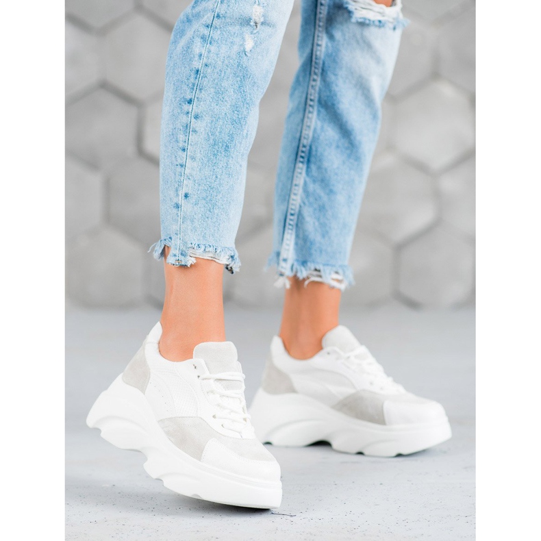 Seastar Sportskor På Plattformen vit 2