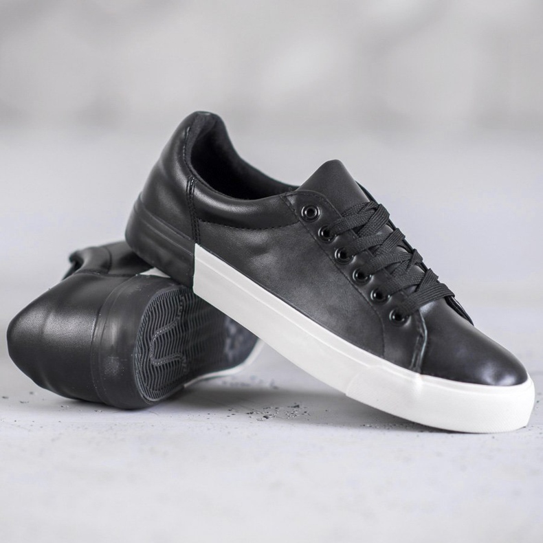 Bestelle Eco Leather Sneakers svart 1