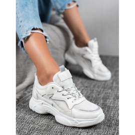 SHELOVET Klassiska sportskor vit 2