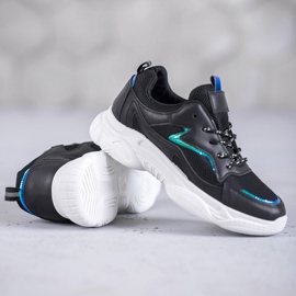 SHELOVET Klassiska sportskor svart 1