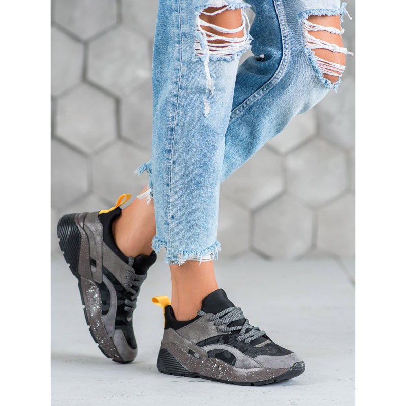 Muto Bekväma Moro -sneakers grå 2