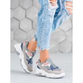 SHELOVET Flerfärgade sneakers mångfärgad 1