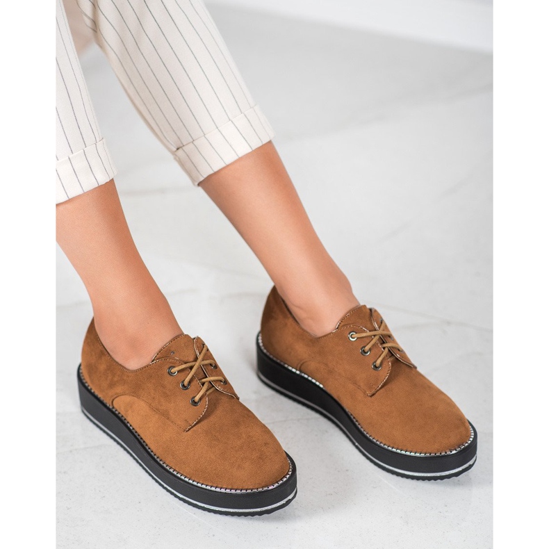 Forever Folie Skor På Plattformen brun 1