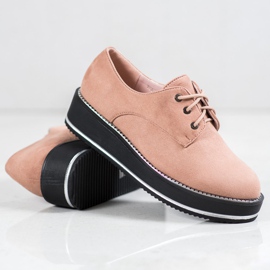 Forever Folie Skor På Plattformen rosa 1