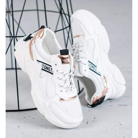 SHELOVET Bekväma sportskor vit 1