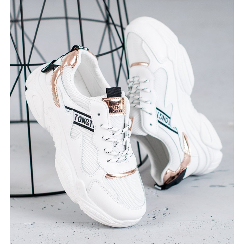 SHELOVET Bekväma sportskor vit 1