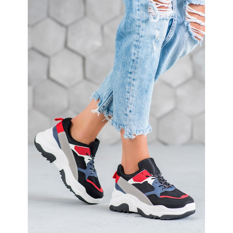 SHELOVET Flerfärgade sneakers mångfärgad 1