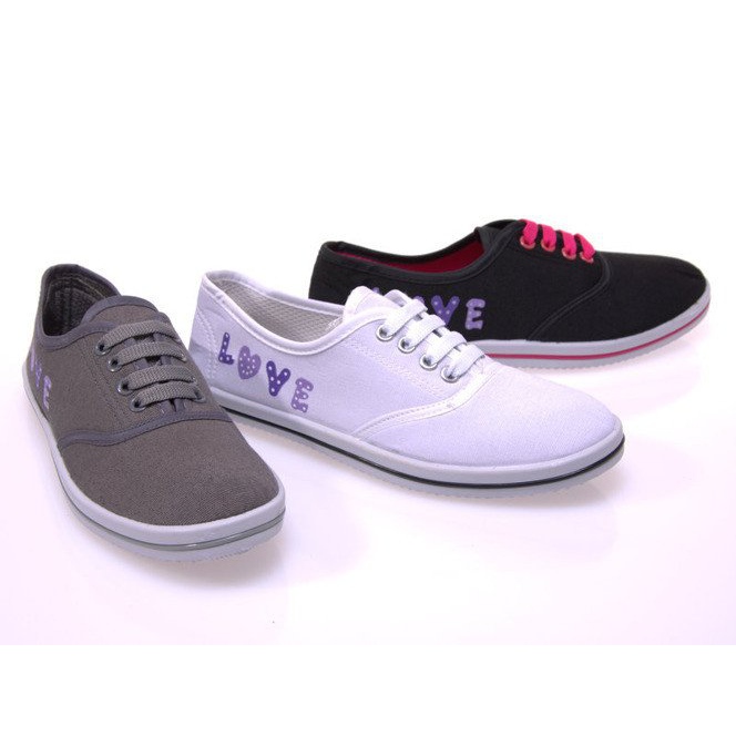 Sneakers med tyg 12D-130 svart 1