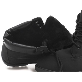 Warm Timber Trappers 8315-1 Black svart 2