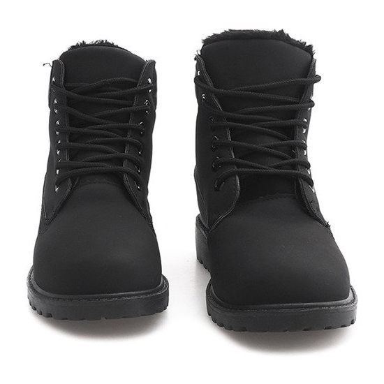 Warm Timber Trappers 8315-1 Black svart 1