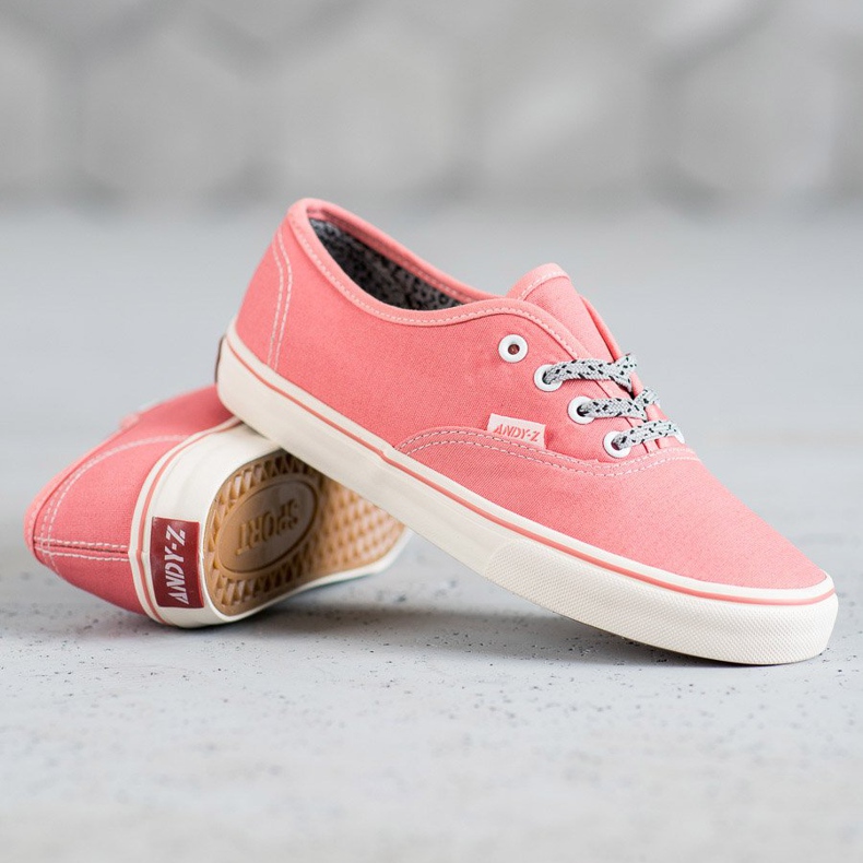 SHELOVET Bekväma sneakers rosa 1