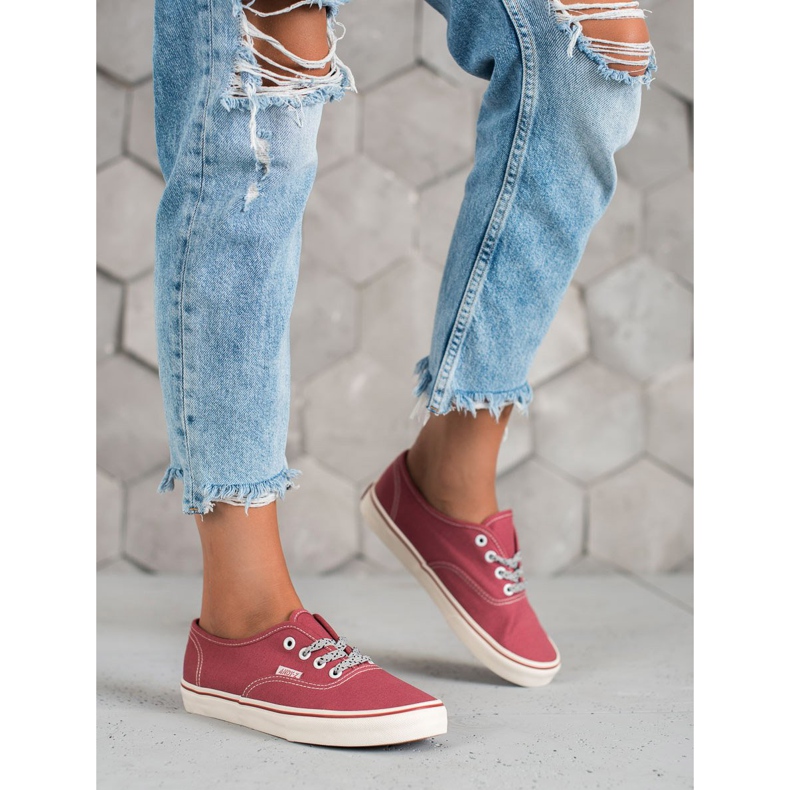 SHELOVET Bekväma sneakers röd 2