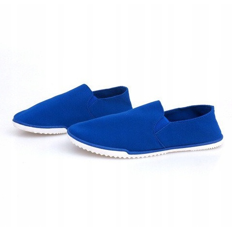 Lycra 8527 Blue Slip-On Sneakers blå 1