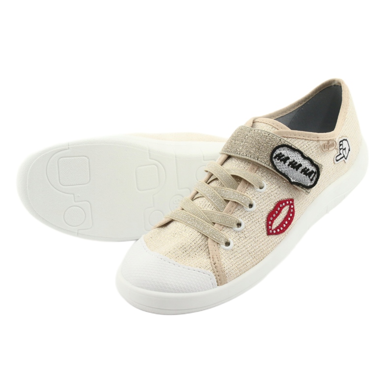 Befado barnskor 251Q098 gyllene 5