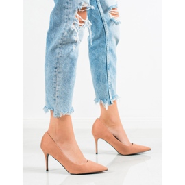 Diamantique Beige höga klackar 1