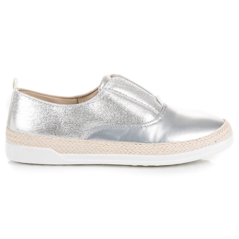 Silver Espadriller grå 1