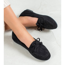 Nio Nio Svarta loafers i mocka 2
