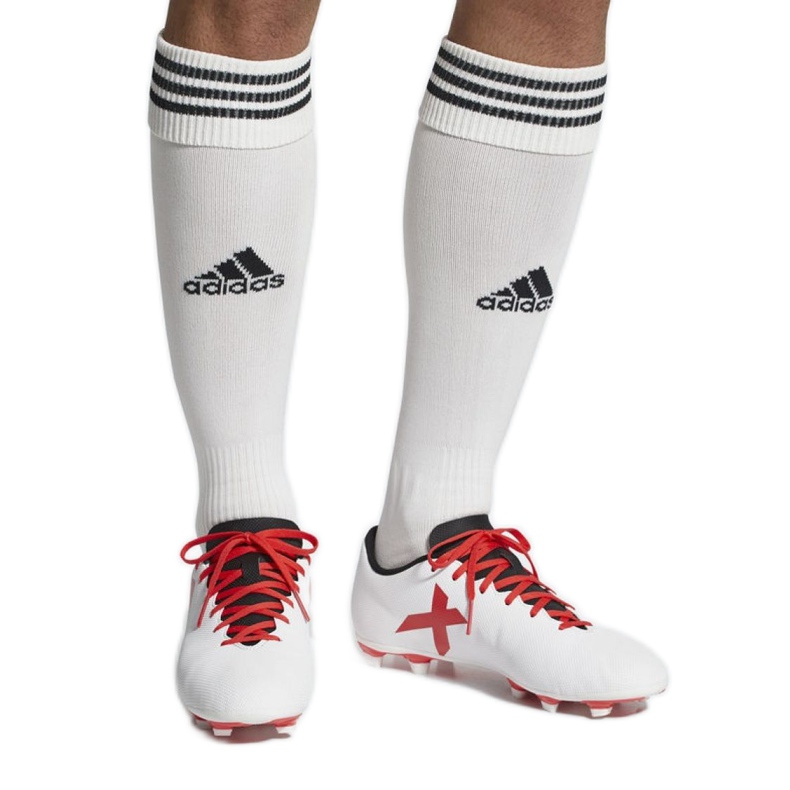 Adidas X 17.4 FxG M CP9196 fotbollsskor mångfärgad vit 1