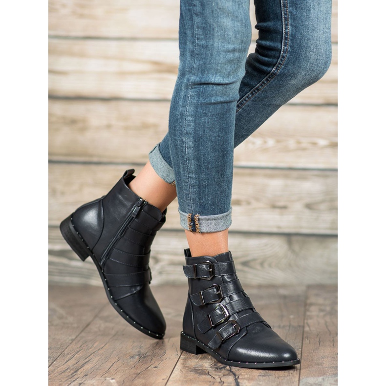 Cm Paris Stövlar med spännen blå 1