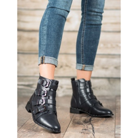 Cm Paris Stövlar med spännen blå 2