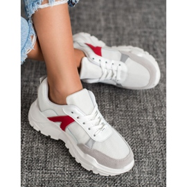 SHELOVET Sportskor vit röd mångfärgad 2