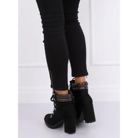 Svarta höga klackar 8992 Svart 2