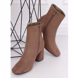 Höga klackar beige 3486 Khaki 1