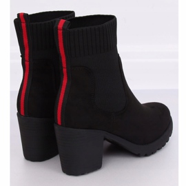 Svart M370 Svarta höga klackar 2