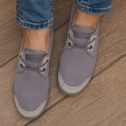 Lycra 1603 grå snörskor 1