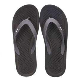 Under Armour AtlanticDune M 1252506-004 tofflor svart grå 1