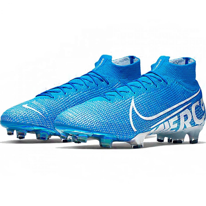 Nike Mercurial Superfly 7 Elite Fg M AQ4174-414 fotbollsskor blå blå 2
