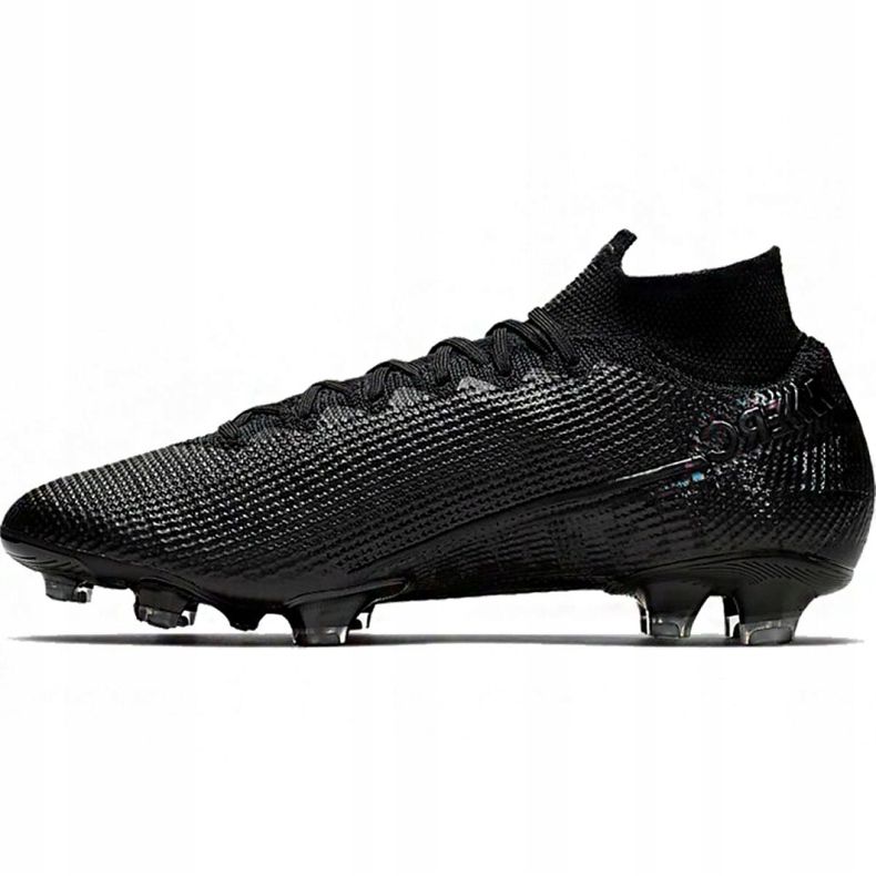Nike Mercurial Superfly 7 Elite Fg M AQ4174-001 fotbollsskor svart svart 2