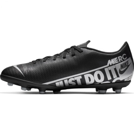 Nike Mercurial Vapor 13 Club FG / MG M AT7968-001 fotbollsskor svart svart 2