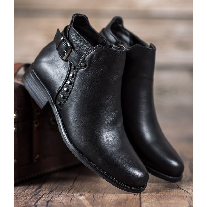 Cm Paris Flat Heel stövlar svart 1