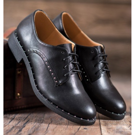 Danic Skor med Cubic Zirconia svart 1