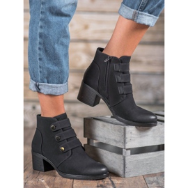 VINCEZA högklackade stövlar svart 1