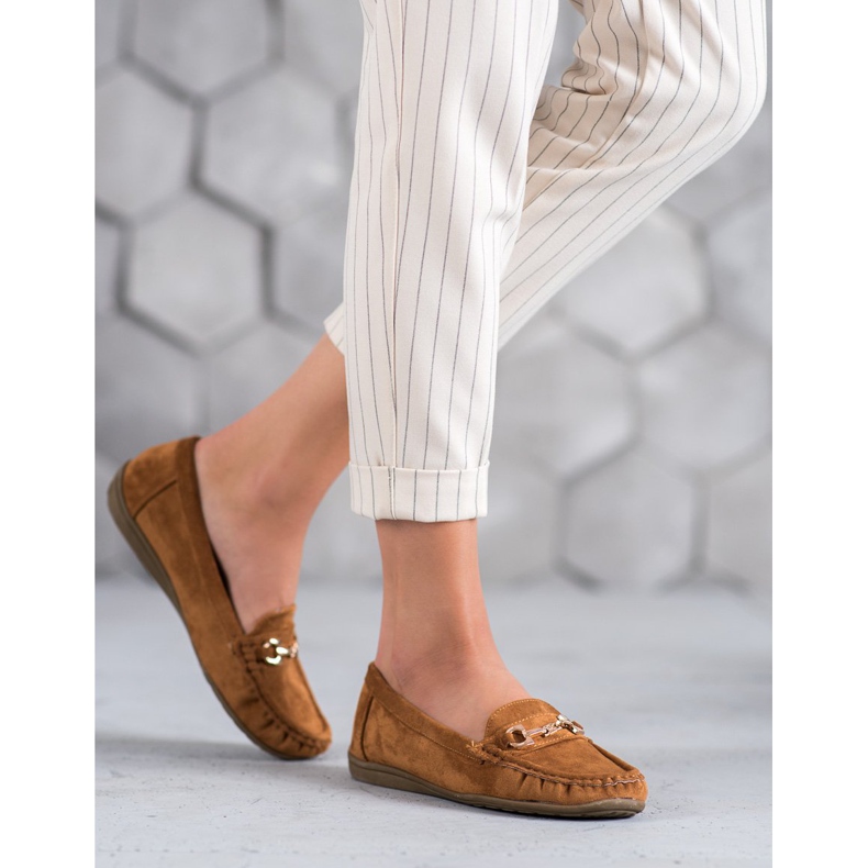 Sixth Sense Mockasiner Med Prydnad brun 2