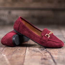 Abloom Mocka herrar med prydnad röd 1