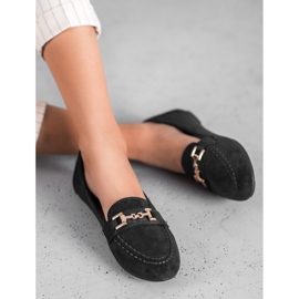 Abloom Mocka herrar med prydnad svart 1