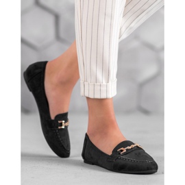 Abloom Mocka herrar med prydnad svart 2