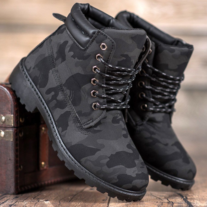 Marquiz Snörtappare Moro svart grå 1