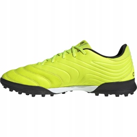 Adidas Copa 19.3 Tf M F35507 fotbollsskor gul gul 1