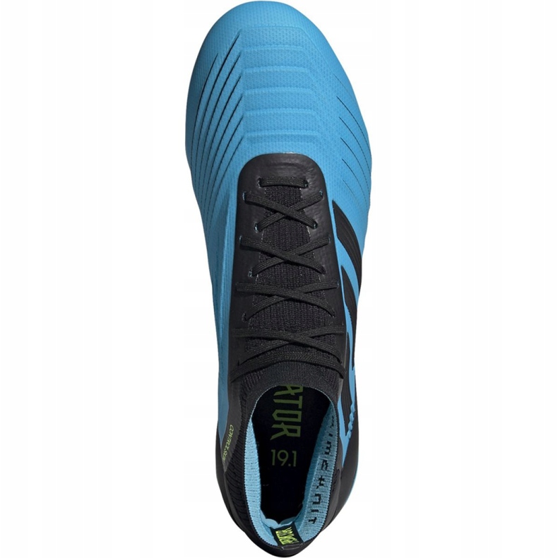 Nike Adidas Predator 19.1 Fg M F35606 fotbollsskor blå blå 2