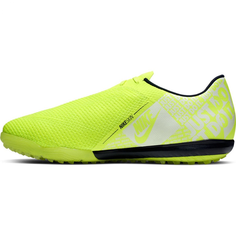 Nike Zoom Phantom Venom Pro Tf M BQ7497-717 fotbollsskor gul gul 2