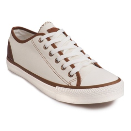 XNO1 vita sneakers brun 1