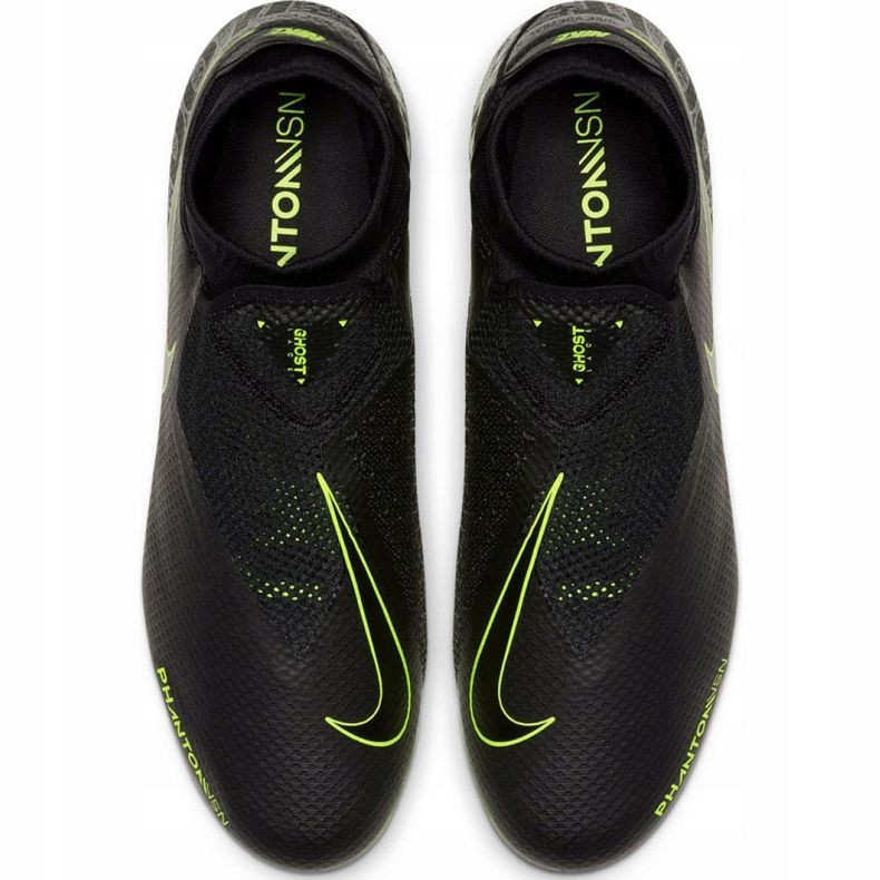 Nike Phantom Vsn Pro Df Fg M AO3266-007 fotbollsskor svart svart 1