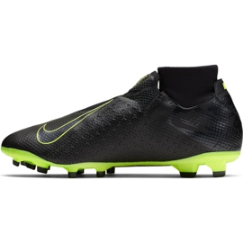 Nike Phantom Vsn Pro Df Fg M AO3266-007 fotbollsskor svart svart 2